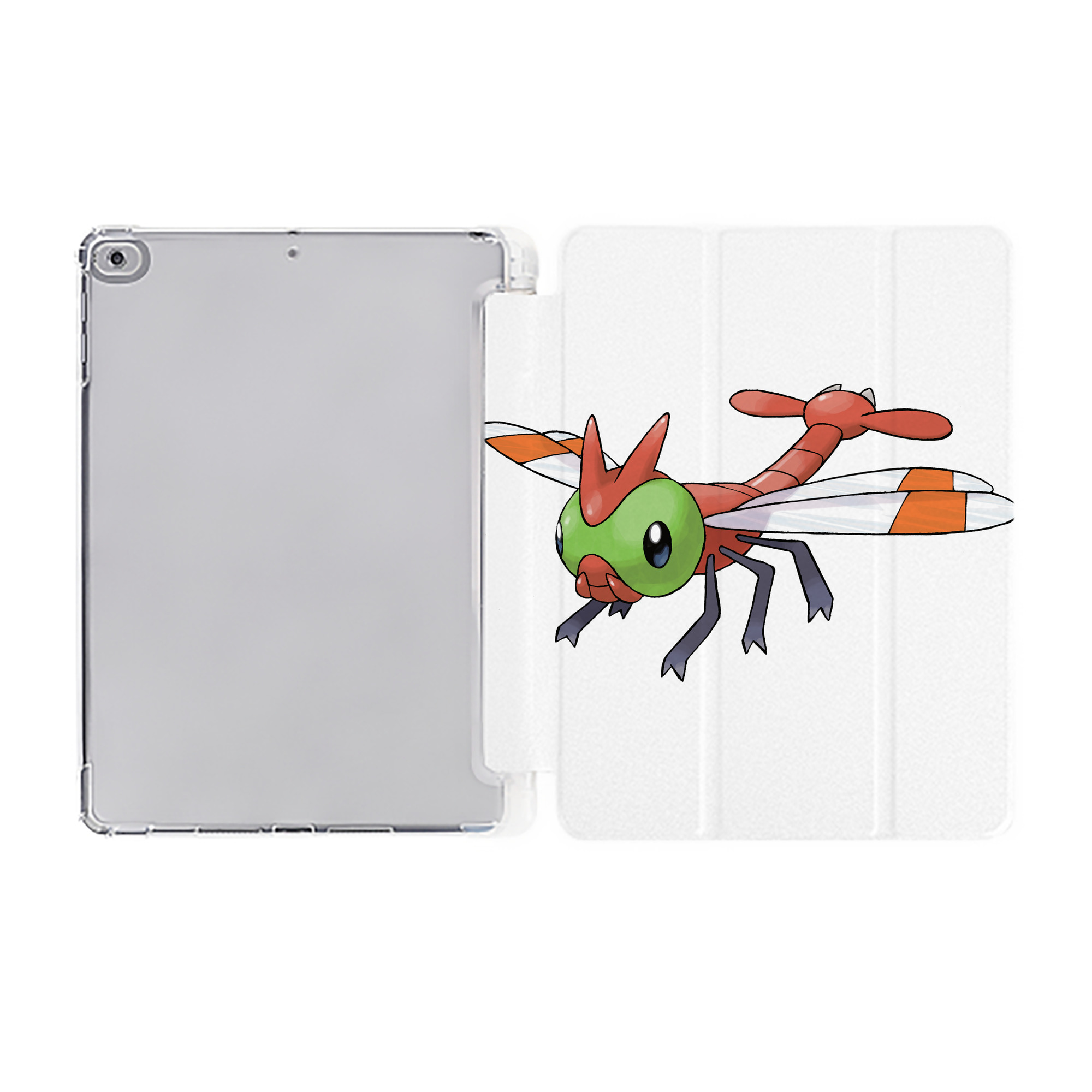 （画像用） ポケットモンスター Pokémon IPad ケース ペン収納付き 三つ折りスタンド PUレザー×シリコン 対応機種9.5/10.5/10.9インチ